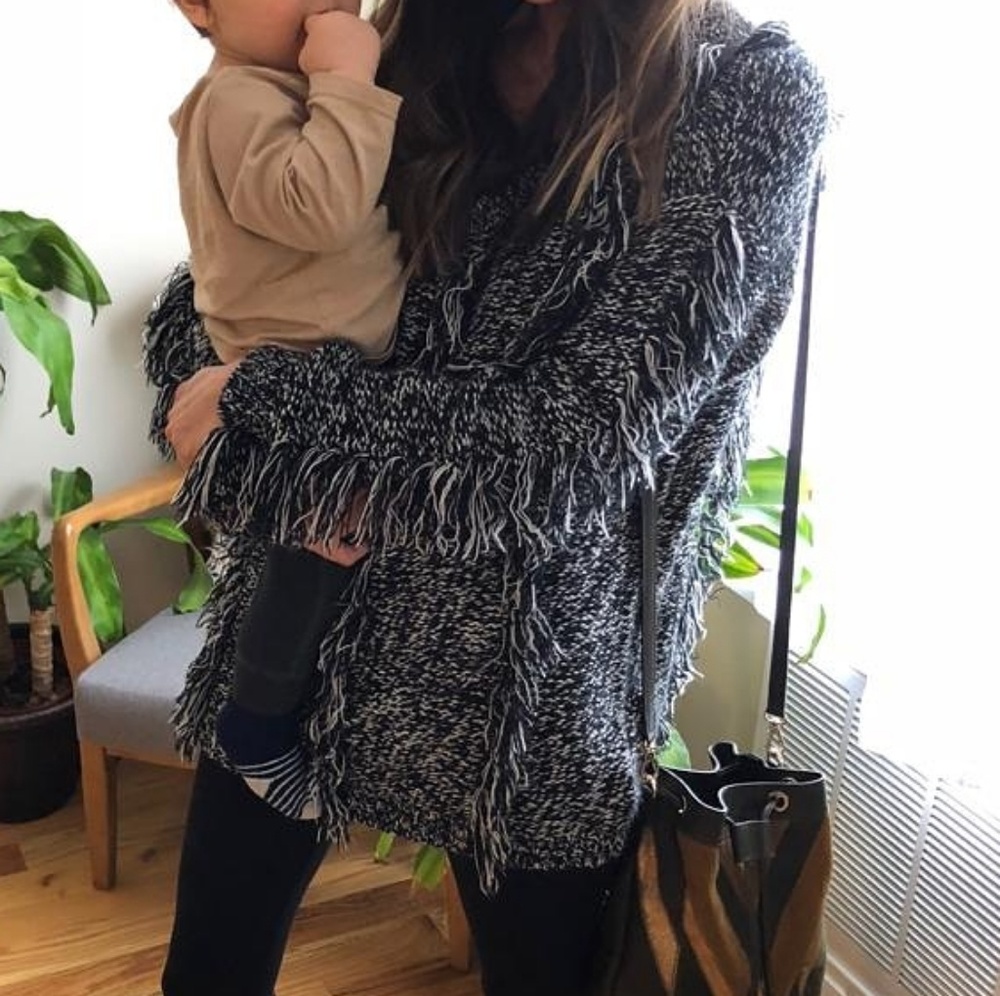 Volcom furry sweater